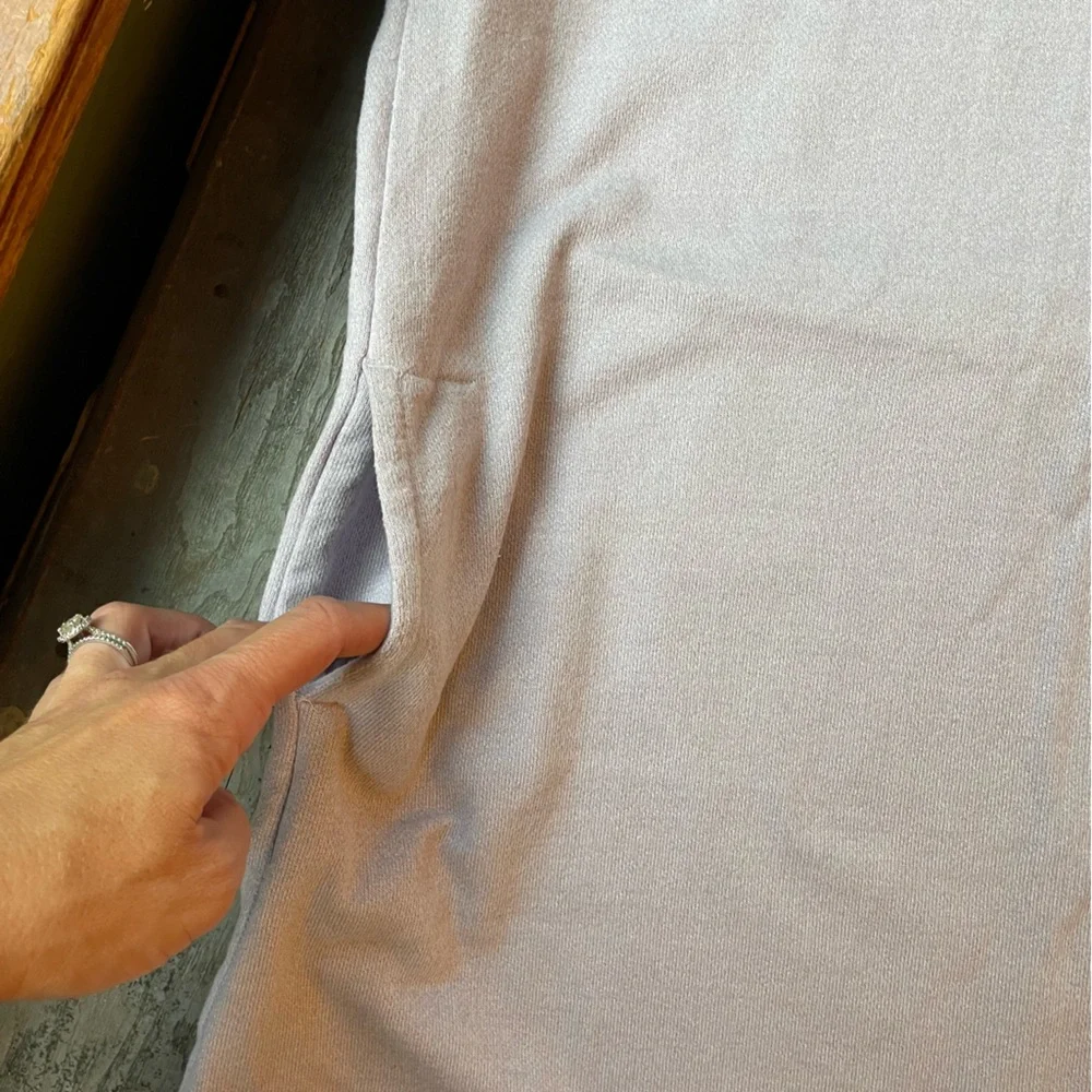 Roots lavender short sleeve sweatshirt dress | size medium - Picture 4 of 6